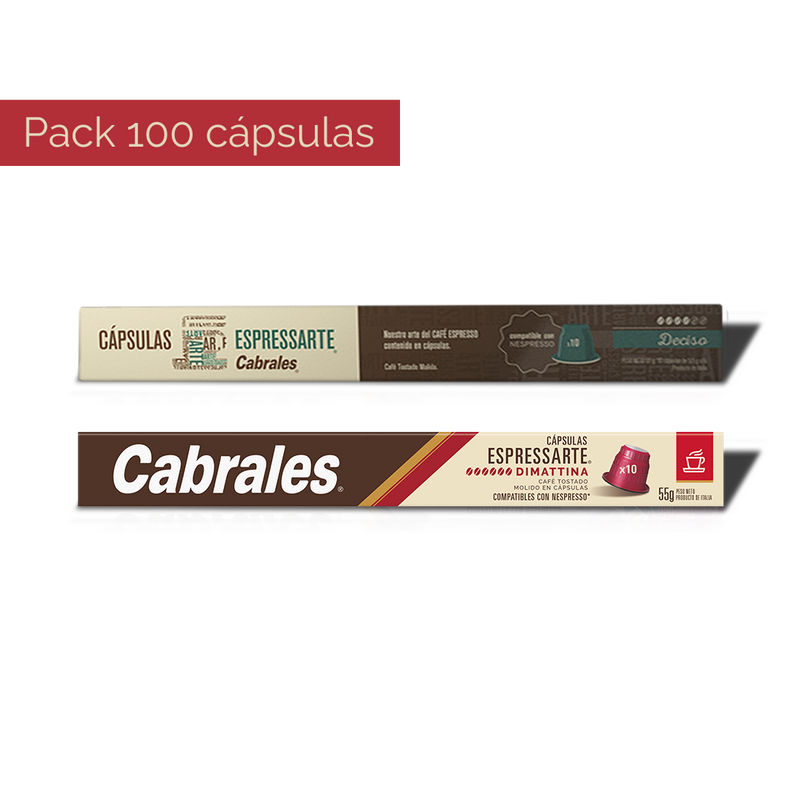 Pack Best Seller - 100 Cápsulas Espressarte