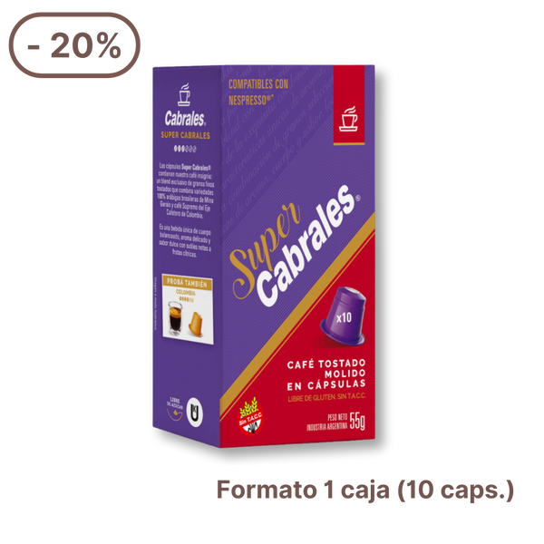 Cápsulas Súper Cabrales